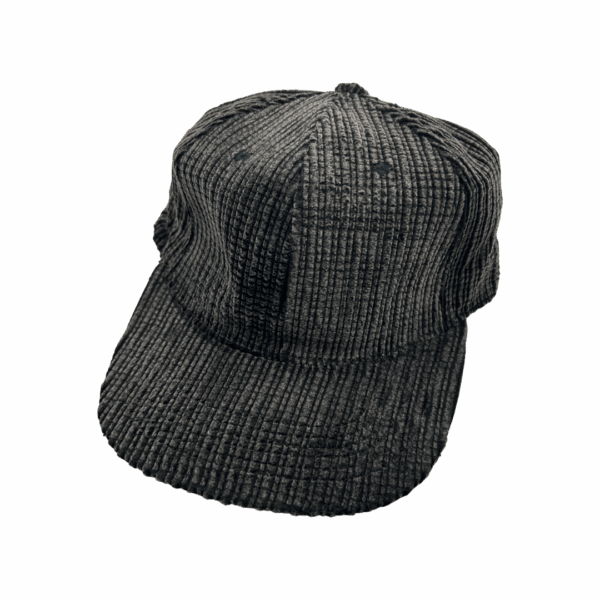 Corduroy Basecap black